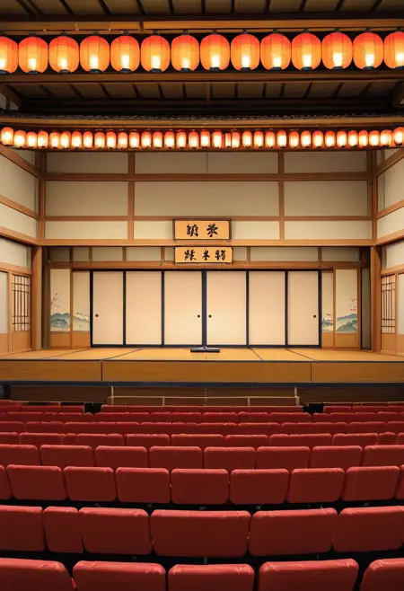 Japan Entertainment Hall - Background