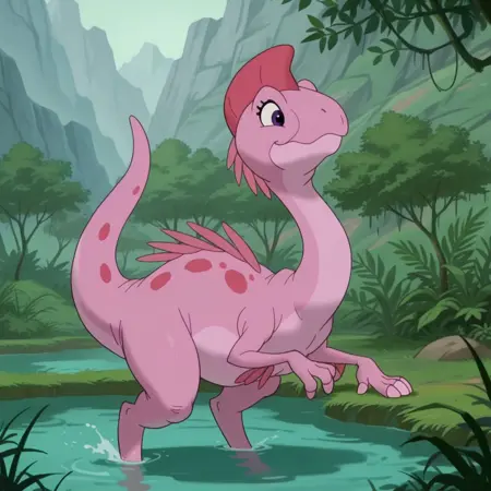 Ruby land before time