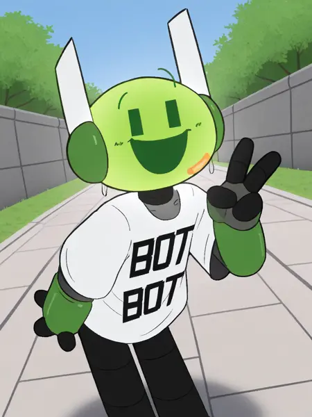 Botbot (NaughtyRicey OC)