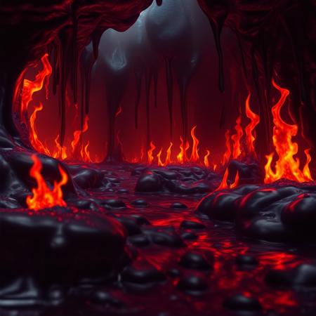 Black Fire Slime - Anime V1