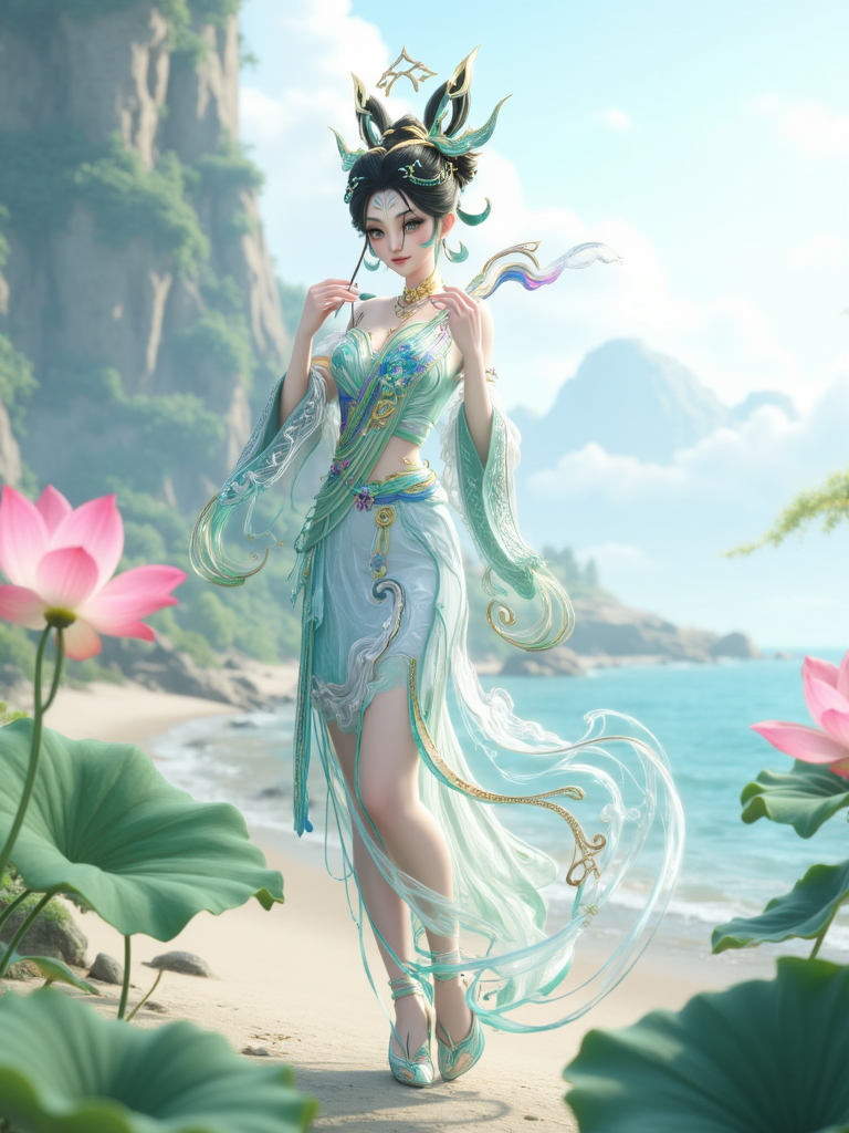 X妲己daji蛇年限定-王者荣耀-flux-lora_e000006-2.png