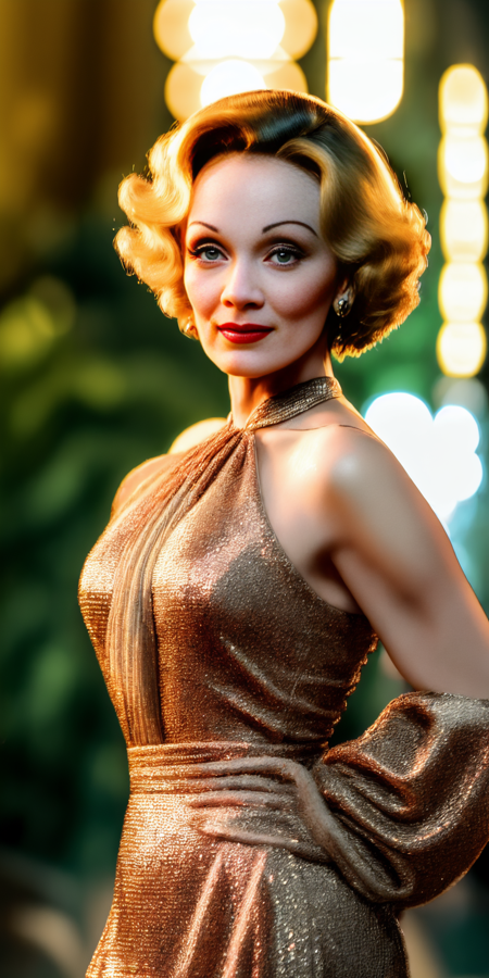 ((MarleneDietrich)), mj3d style,3dmm,3d,((full body shot:1.3)), bokeh:1.2, indoors, a beautiful woman, (standing), ((elegant black evening dress)), ((no cleavage)),feet, (high-heels), looking at viewer,((necklace)), (22 years old woman), medium breast, small waist, (green eyes, beautiful eyes), beautiful face, perfect illumination, beautiful detailed eyes, looking at viewer, stunningly beautiful woman, detailed hairstyle,  good hands,  detailed hands, good feet, (8k, RAW photo, best quality, masterpiece:1.2), (realistic, photo-realistic:1.37), ultra high res, photon mapping, radiosity, physically-based rendering, (ambient light:1.3), (cinematic composition:1.0),professional soft lighting, light on face