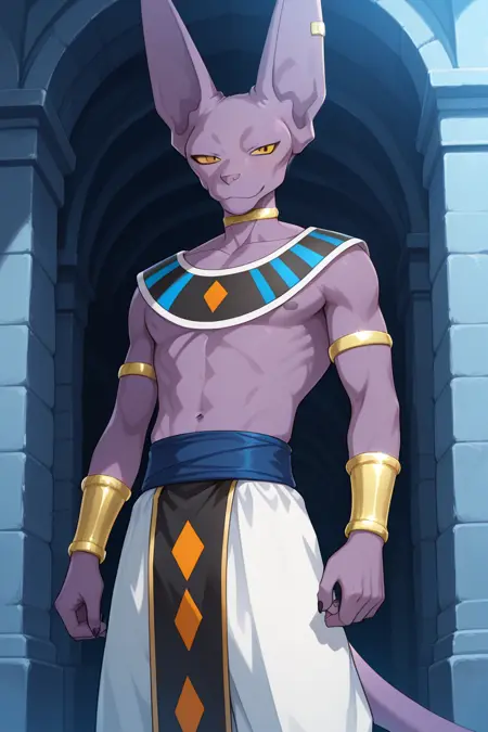 Bil // beerus // dragón ball