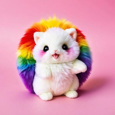 kinky rainbow lgbt+ little fluffy animals