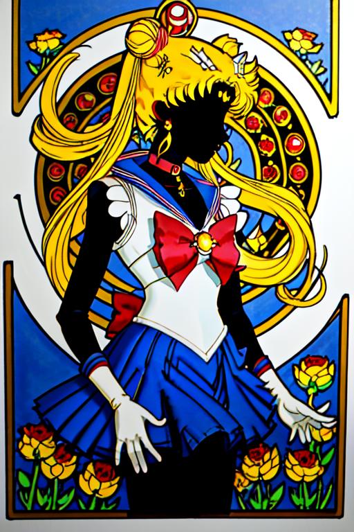 Sailor Moon (Art Nouveau Style) [Lora] image by victorc25744