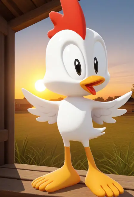 Cucky the Chicken - Sonic Series