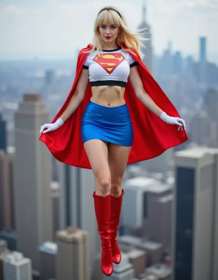 Supergirl / comic outfit - Flux
