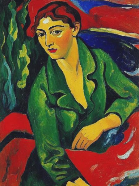 <lyco:MauricedeVlaminck:1.0> Painting, Expressionism Art by Cham Soutine