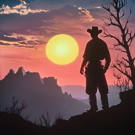 40s Western Movie (SD1, SDXL, Pony, Flux) Pony
