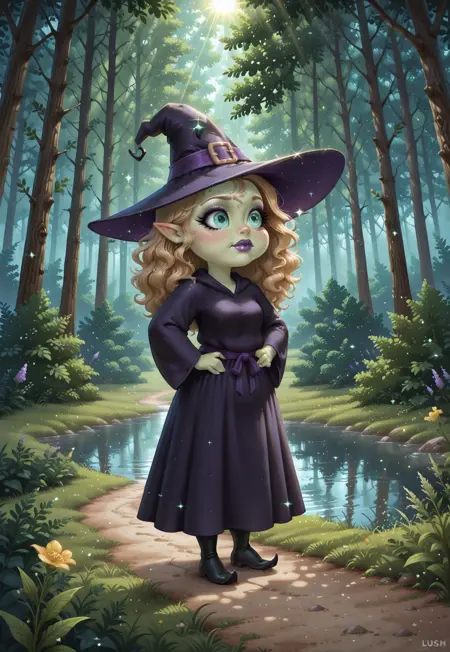 Witch Girl (Baby Hazel Games)