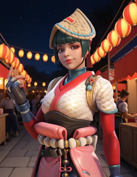 Matsuri Kiriko Skin (Illustrious)