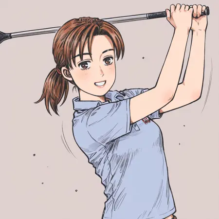 Mika Uehara - Initial D Manga | Illustrious
