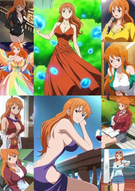 Nami (after timeskip) - One Piece [Commission]