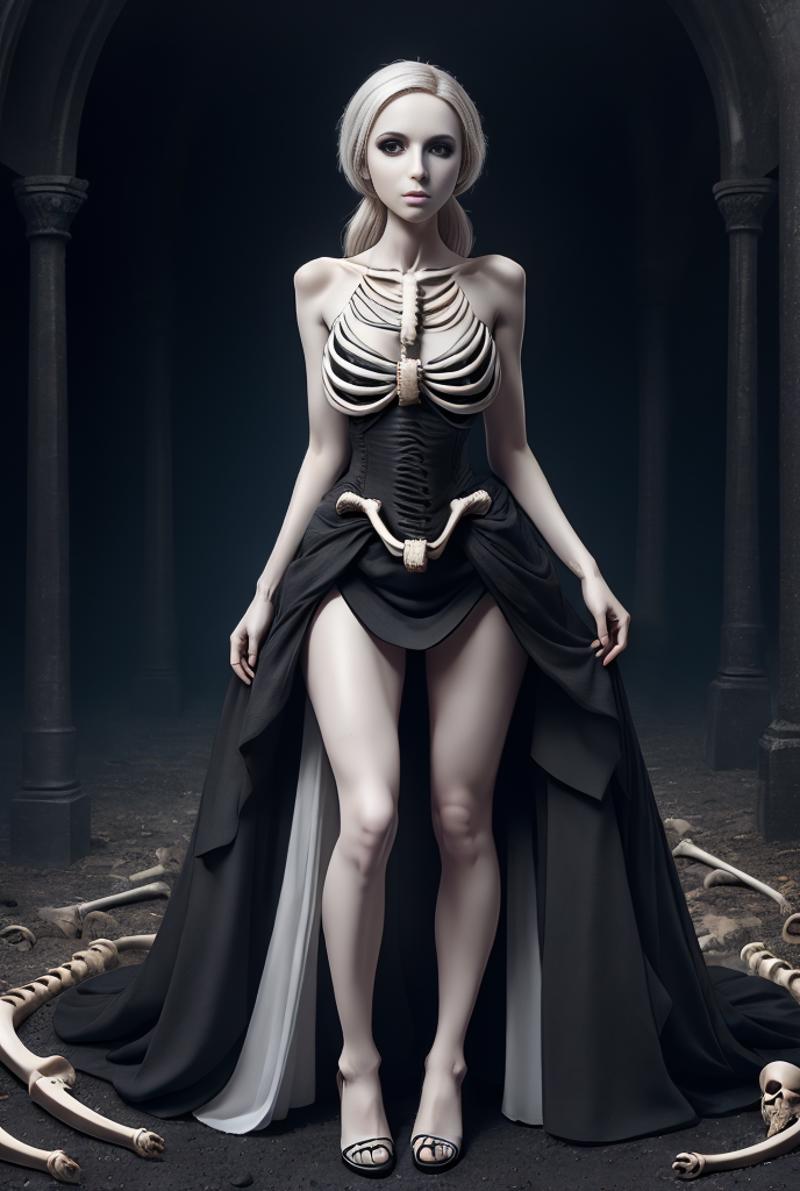 Bone Dress - by EDG image by Name_Already_Taken