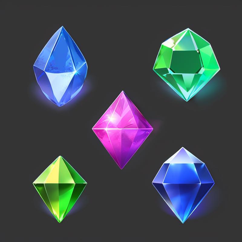 宝石（Game gems） image by aji1