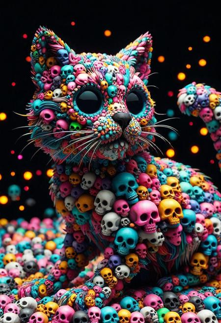 Colorful Skulls - World Morph v1_Alt