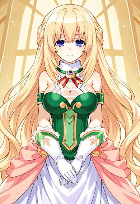 hyperdimension neptunia - Vert&Green heart