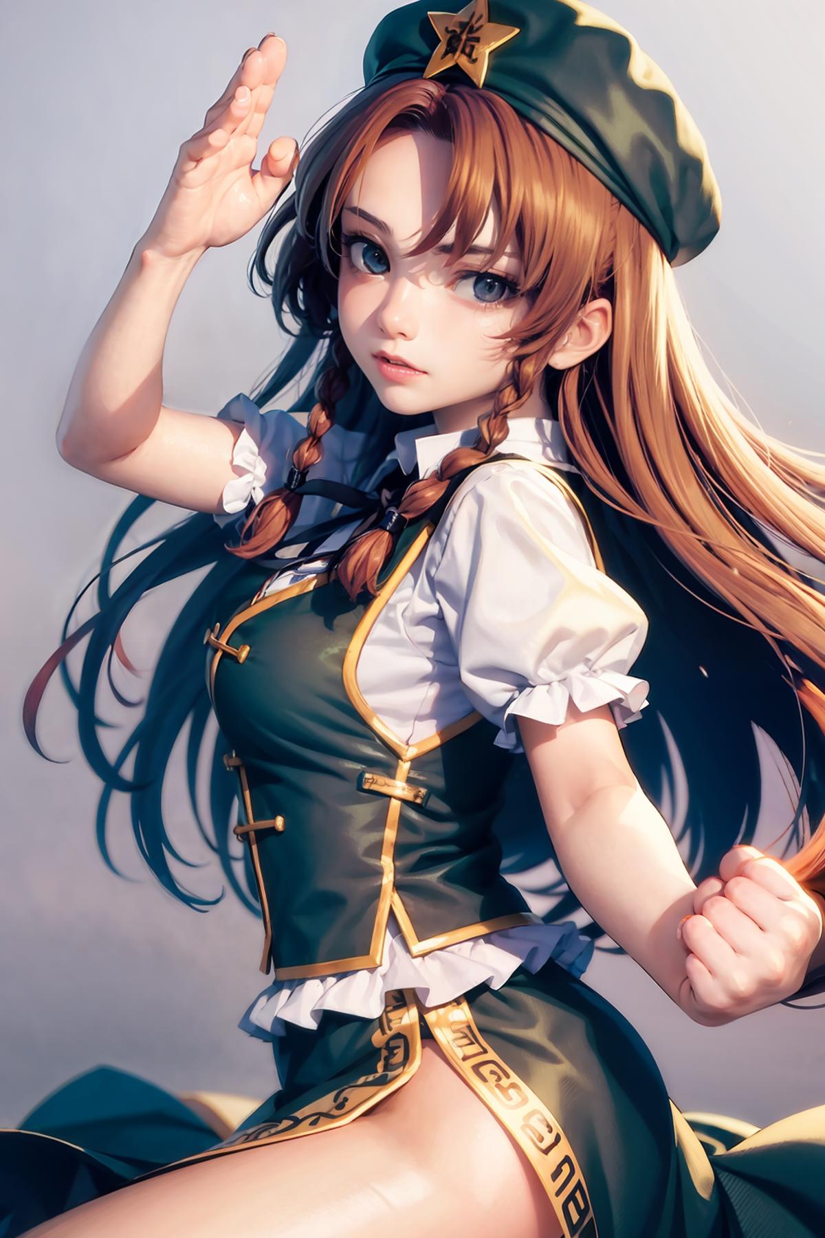 hong meiling (touhou) 红美玲 东方project image by kozue