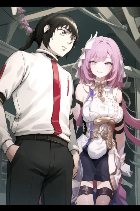 25th Bam x Elysia (Tower of God x Honkai Impact 3rd)