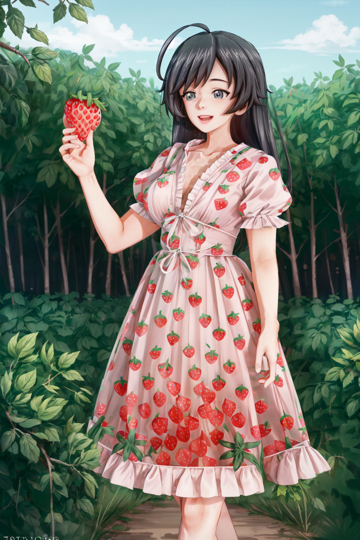 【COSTUME】Strawberry Dress image by anonymoose1234