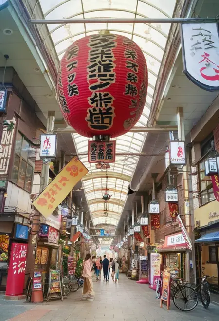 天神橋筋商店街 Tenjinbashisuji shopping street "ten1" PONY