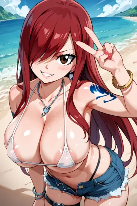 Erza Scarlet - (Fairy Tail) Pony XL