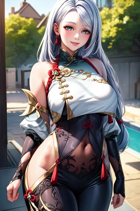 ShenHe | Cryo character - Genshin Impact | 原神 [Neural Da Vinci]