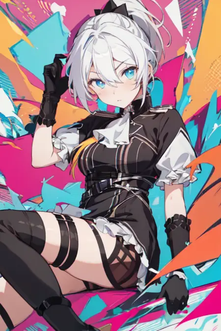 Kiana (Born in Flames) (Honkai x Promare)