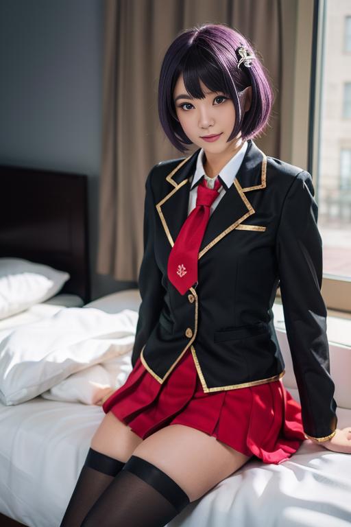 笨召 文月学院高中部校服 Baka to Tesuto to Shoukanju fumizuki academy school uniform image by Thxx