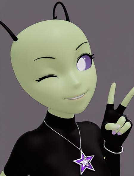 Devi (Alternate Outfit) | Invader Zim OC v1.0