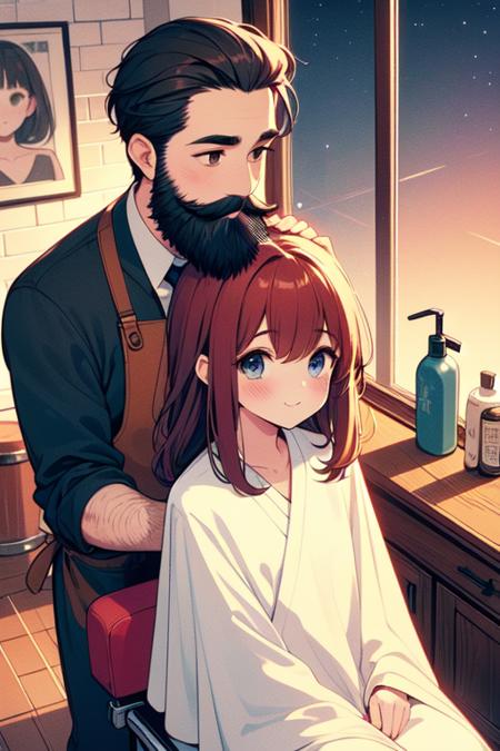 girl like retro barbershop v1.0
