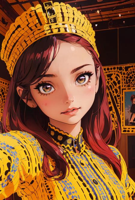 a beautiful woman by KsmRm <lora:KsmRmA:1>, masterpiece, official art, best quality, intricate details