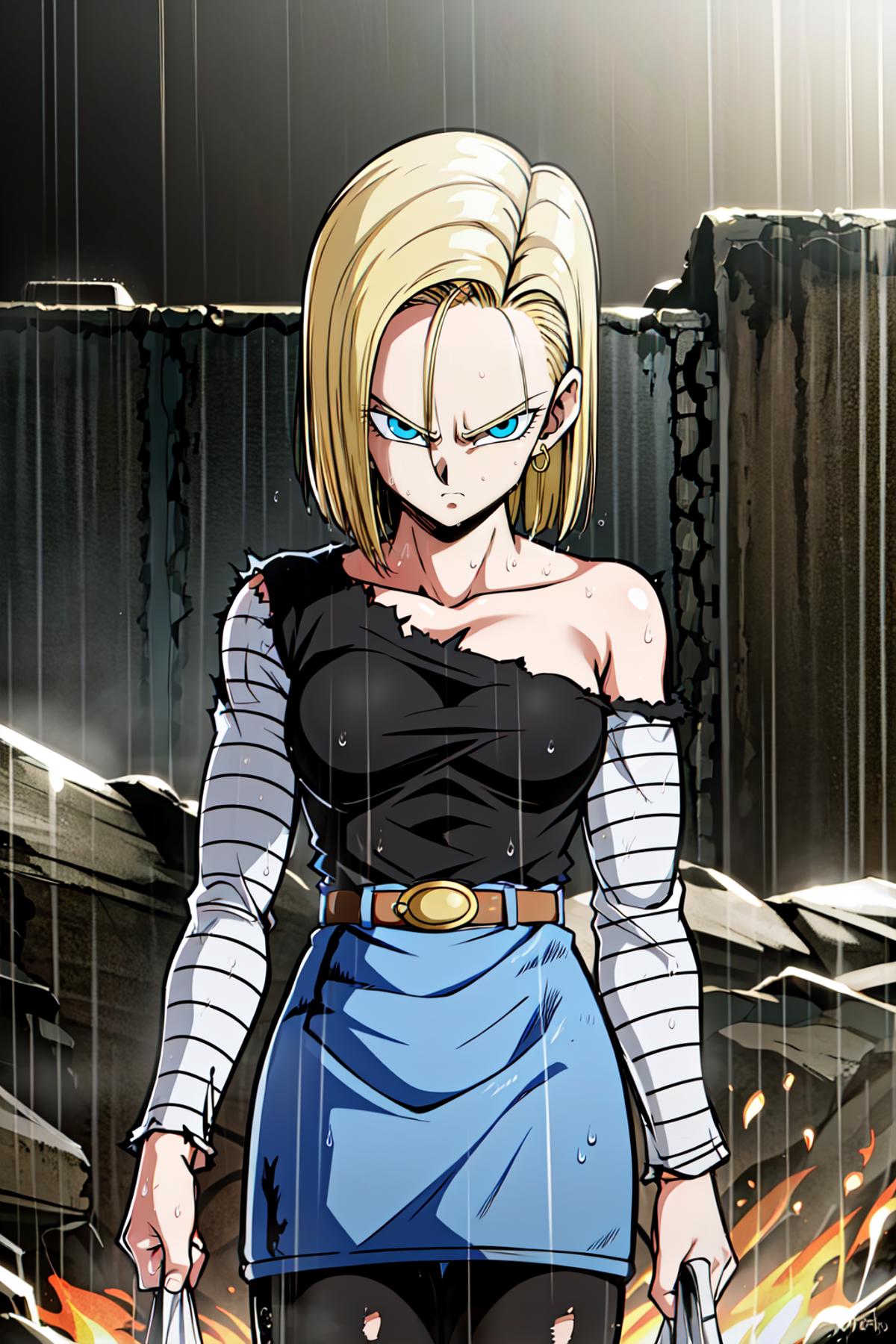 Android 18 - Dragon Ball Z image by HerschelLeVerrier