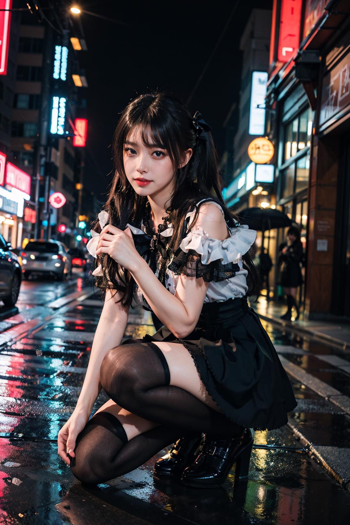 Jirai Kei fashion dress | 地雷系服装 image by cyberAngel_