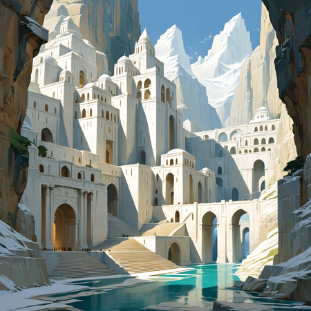 Fantasy City SDXL LoRA