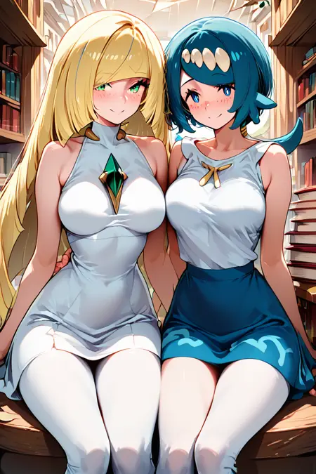 Lusamine & Lana Mama: Moms' Getaway | ルザミーネ x スイレンママ (Pokemon) [Pony]