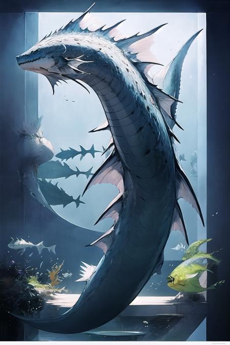 Shark (4e Monster)  Fantasy art, Concept art, Fantasy artwork