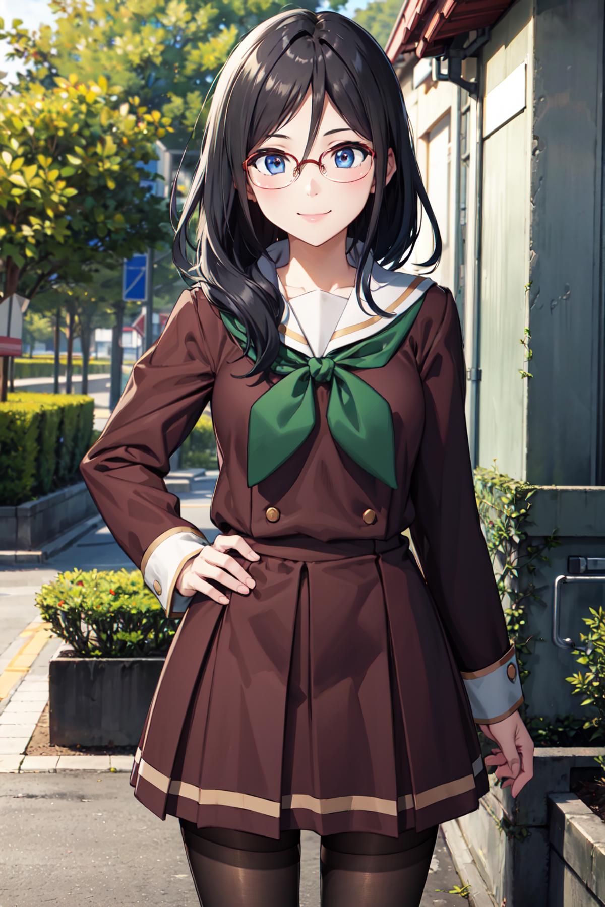 田中あすか Tanaka Asuka/響け! ユーフォニアム Sound! Euphonium image by AI_popai