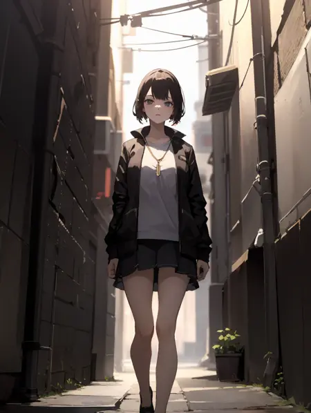 alleyway and alleywall