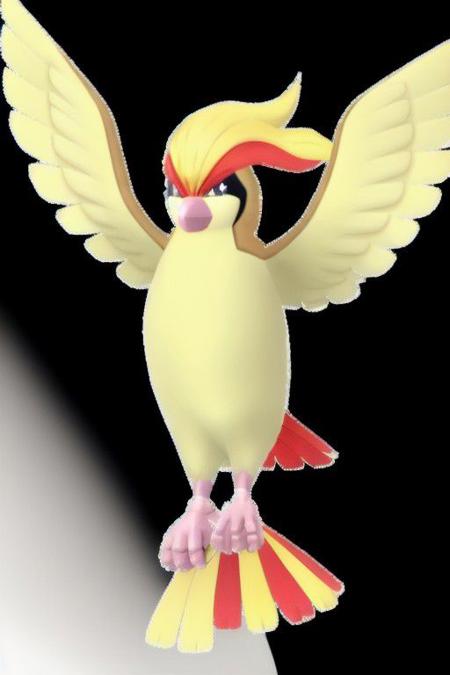 ((masterpiece,best quality)),best res,good anatomy,(sexy:1.3),very cute ,,face,hot,blushing,smiling,standing,very detailed,4k,,happy,open eyes,smiling, solo, simple background, , Pidgeotto, solo, simple background, closed mouth, full body, black eyes, pokemon (creature), no humans, bird, black background, bright pupils, outline, white outline, animal focus, beak