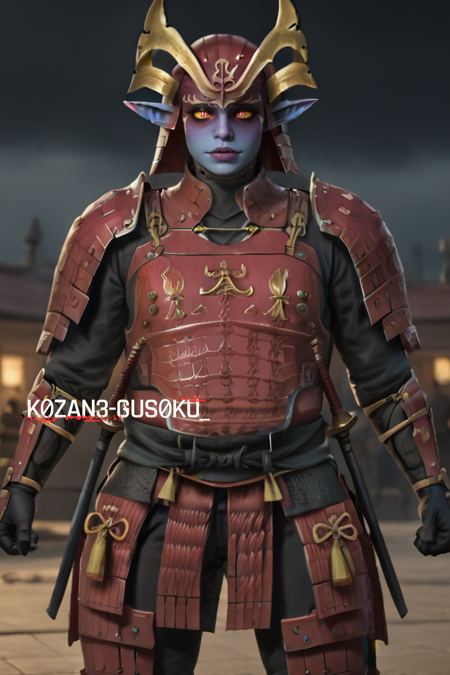sengoku kozane-gusoku samurai armour, armor, japanese armor