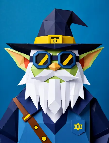 Low Poly Papercraft
