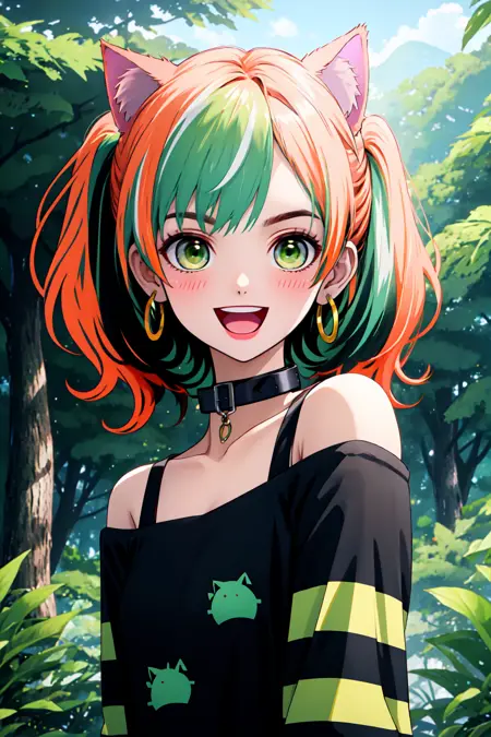 Niji Slime [Beetlejuice Inspired] (LORA) - v1.5