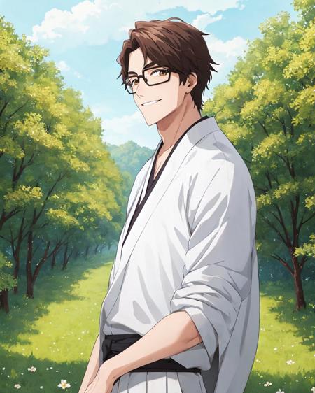 Aizen Sosuke(Bleach) (3 Outfits) | 1.5 SD/PONY/Illustrious Aizen Sosuke v1.0