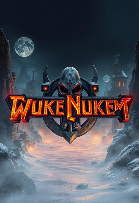 logo whit a lof video game and duke nukem waracraft charcater