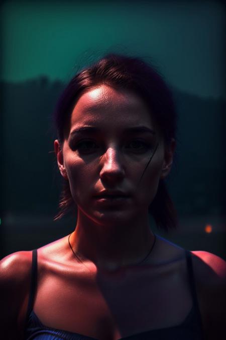 Generate an image bursting with vibrant colors and gradients, forming an abstract and visually striking composition. The colors should blend, conveying a sense of movement and energy, moody,
Ultra High Definition, Impeccable Detail, Premier Quality, Best-in-class, (Photorealistic), (Lifelike), Top quality, score_9, score_8_up, score_7_up, score_6_up, score_5_up, score_4_up,  perfect shadows, perfect lighting, night, backlighting, Cinematic, dark moody lighting, film grain, mysterious atmosphere, storytelling,