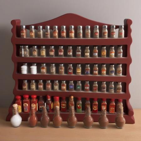 The war between condiments begins, the spice rack is the battleground, salt and pepper shakers weapons in hand charge the spice rack, bottles of paprika hold the line with shields raised