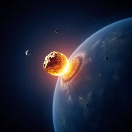 Collision (giant-impact) style XL + F1D