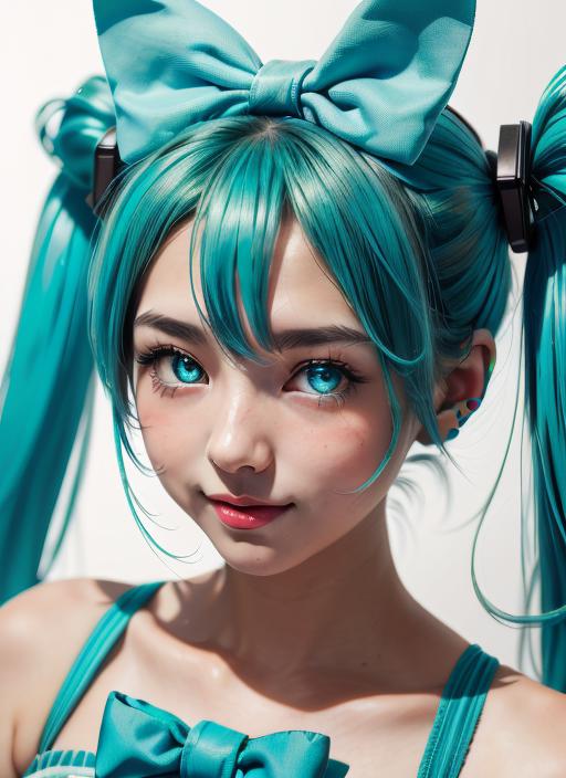 Hatsune Miku (with shiny eyes) image by Herrscher_AGGA2023