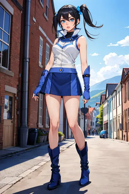 Obelisk Blue Girl's Uniform (YGO)